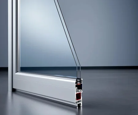 Thermal-Break Casement Window Aluminium Profile – 60 mm Frame