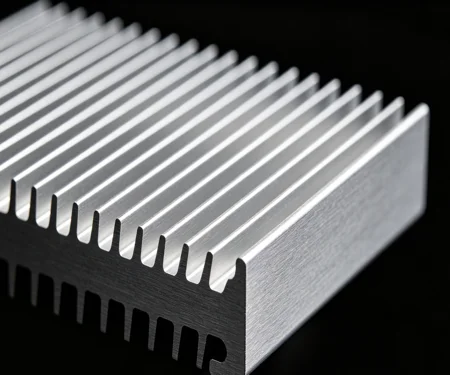 6063-T5 Aluminium Heat Sink Profile