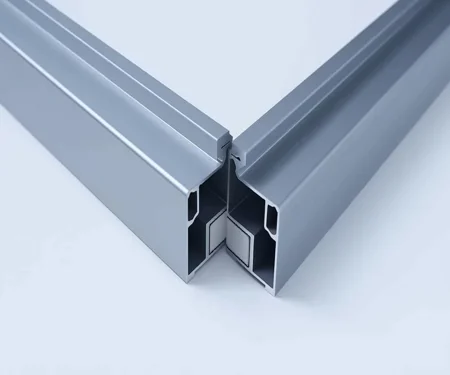 6063-T5 BIPV Aluminium Curtain Wall Profile