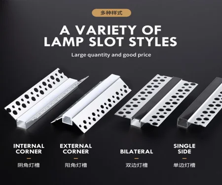 Aluminium Alloy Line Lamp Slot