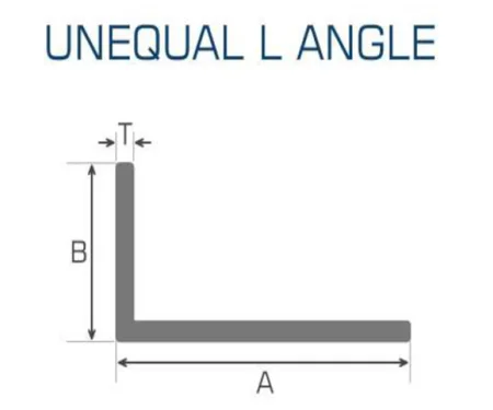 Aluminium Unequal Angle Profiles