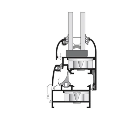 Aluminium Hinged System